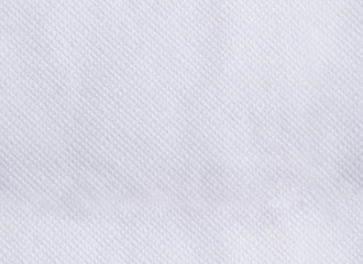 Paper napkin embossing seamless texture. white color background