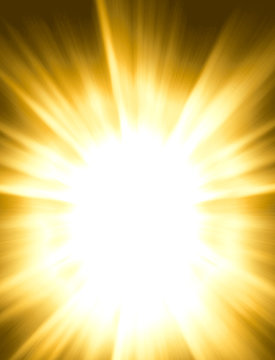Abstract Background with Rays of Light