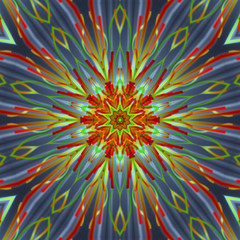 Abstract pattern mandala background