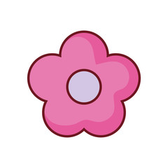 Obraz premium beautiful flower icon