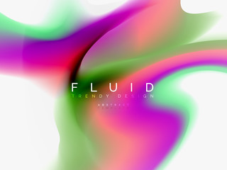 Background abstract fluid colors design