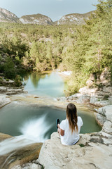 Las Balsas del Coll de Nargo, Atl Urgell, Lleida, Catalonia, Spain
