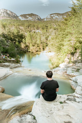 Las Balsas del Coll de Nargo, Atl Urgell, Lleida, Catalonia, Spain