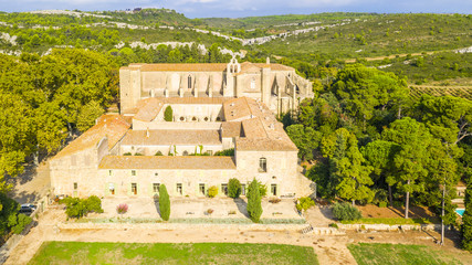 Abbaye de Valmagne dans l'Hérault en Occitanie, France