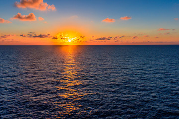Sunset over the Gulf of Mexico