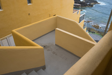 Escaleras en el Pris, Municipio de Tacoronte. Santa Cruz de Tenerife, Islas Canarias. España.