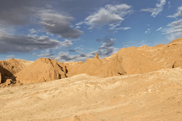 Fototapeta na wymiar Sandy, desert rocks.