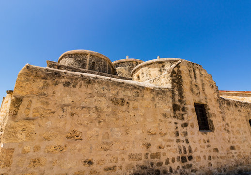 Ancient orthodox Christian church in the city of Paphos, Cyprus.