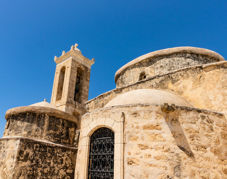 Ancient orthodox Christian church in the city of Paphos, Cyprus.