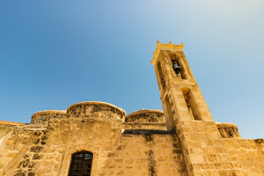 Ancient orthodox Christian church in the city of Paphos, Cyprus.