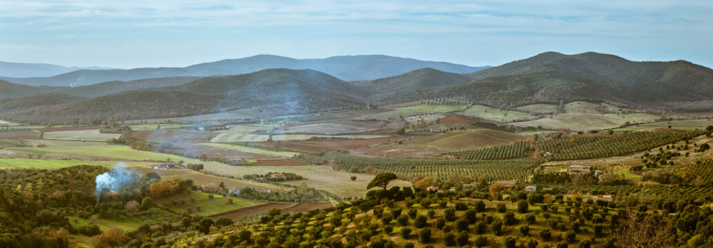 Panorama from Capalbio