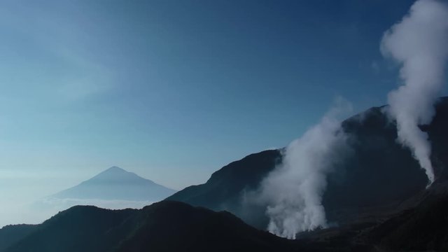 Mount Papandayan timelapse 1080p