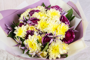 Romance flower bouquet