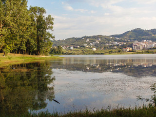 The Great Park of Tirana.