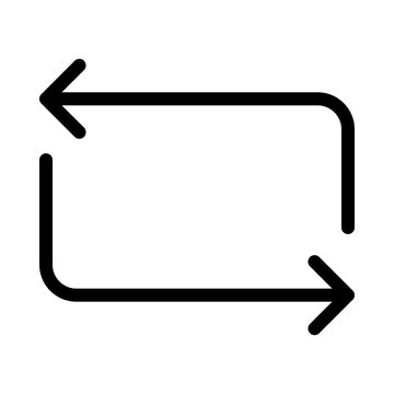  repeat line icon
