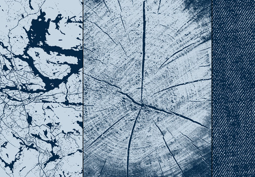 Grafik-Kit mit nat&uuml;rlichen Strukturen