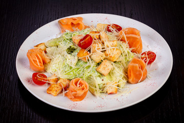 Tasty caesar salad