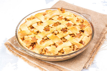 Ingredients for apple pie