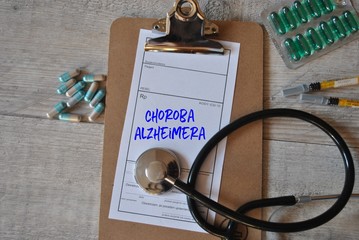 Choroba Alzeimera - obrazy, fototapety, plakaty