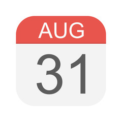 August 31 - Calendar Icon