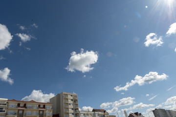 Blue Sky Hardalot Plage, France 2018