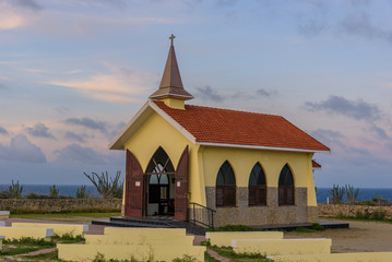 Fototapeta na wymiar Alta Vista Chapel, Aruba