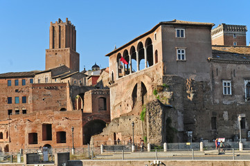 Roma, rovine del foro di Traiano