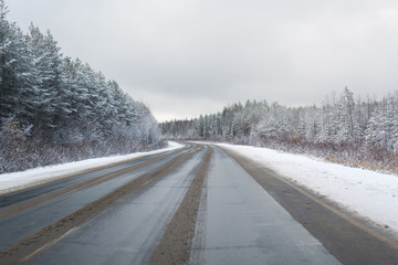 Winter road