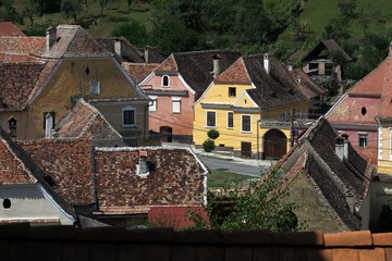 Biertan village - famous UNESCO heritage in Romania