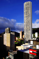 Naklejka premium Architecture of Bogota, Colombia, South America