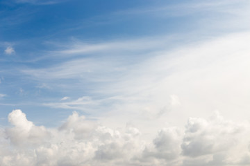 Obraz premium Beautiful clouds background
