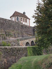Fototapeta na wymiar Kapelle der Zitadelle von Bitsch - Citadelle de Bitche – gelegen auf einem Hügel über der Stadt Bitsch 