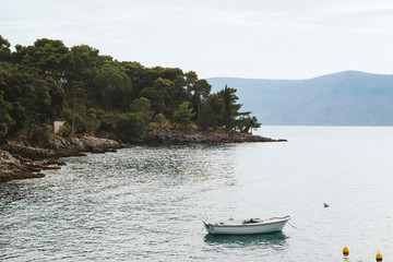 Boat on the sea, Croatia