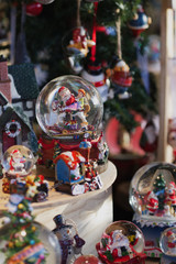 Fototapeta premium Christmas and New Year decorations