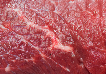 Raw meat texture