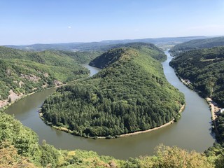 Saarschleife bei Mettlach, Cloef