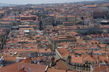 Zabudowa mieszkalna Lizbony, Portugalia © emar