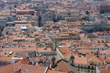 Zabudowa mieszkalna Lizbony, Portugalia © emar