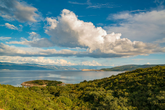 Church sv.Marak near Risika, Krk Island , Croatia