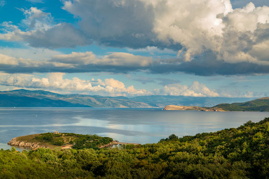Church sv.Marak near Risika, Krk Island , Croatia