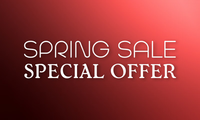 Spring Sale Special Offer - 