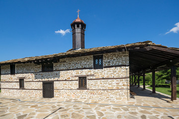 Fototapeta na wymiar Medieval Church of St. Archangel Michael in historical town of Tryavna, Gabrovo region, Bulgaria