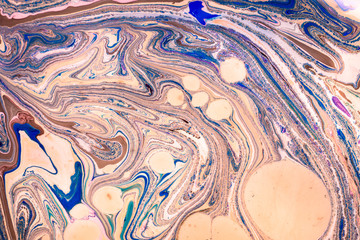 Abstract marbling art patterns as colorful background