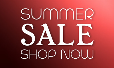 Fototapeta premium Summer Sale Shop Now - 