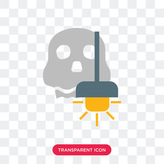 Lighting vector icon isolated on transparent background, Lighting logo design