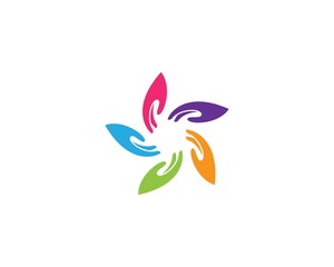 Hand Care Logo Template