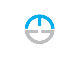 logo template letter ED