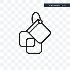 Live Paint vector icon isolated on transparent background, Live Paint logo design