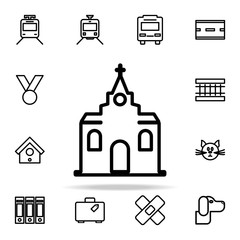 church icon. web icons universal set for web and mobile