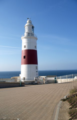 Fototapeta premium Europa Point Lighthouse Close